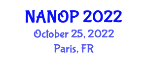 Nanophotonics and Micro/Nano Optics International Conference (NANOP) October 25, 2022 - Paris, France