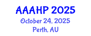 National Conference (AAAHP) October 24, 2025 - Perth, Australia