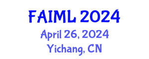 nternational Conference on Frontiers of Artificial Intelligence and Machine Learning (FAIML) April 26, 2024 - Yichang, China