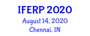 PhD End to End Assistance and Guidance (IFERP) August 14, 2020 - Chennai, India