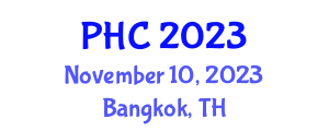 Public Health Conference (PHC) November 10, 2023 - Bangkok, Thailand