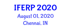 Research Article Writing and Publications - Advanced Concepts (IFERP) August 01, 2020 - Chennai, India