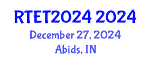 Scopus Indexed Hinweis Online International Conference (RTET2024) December 27, 2024 - Abids, India