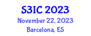 Single-Molecule Sensors and NanoSystems International Conference (S3IC) November 22, 2023 - Barcelona, Spain Single-Molecule Sensors and NanoSystems International Conference (S3IC) November 22, 2023 - Barcelona, Spain