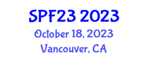Sustainable Production Forum (SPF23) October 18, 2023 - Vancouver, Canada Sustainable Production Forum (SPF23) October 18, 2023 - Vancouver, Canada