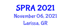 Symposium on Pattern Recognition and Applications (SPRA) November 06, 2021 - Larissa, Greece