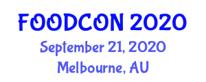 The Annual Conference on Food Science and Technology (FOODCON) September 21, 2020 - Melbourne, Australia