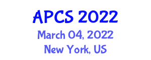 The Asia Pacific Computer Systems Conference (APCS) March 04, 2022 - New York, United States