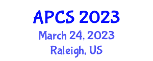 The Asia Pacific Computer Systems Conference (APCS) March 24, 2023 - Raleigh, United States