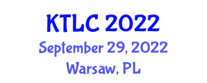Translation and Localization Conference + Konferencja Tłumaczy (KTLC) September 29, 2022 - Warsaw, Poland