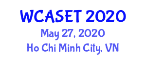 World Conference on Applied Science Engineering and Technology (WCASET) May 27, 2020 - Ho Chi Minh City, Vietnam