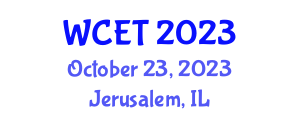 World Congress of Endourology (WCET) October 23, 2023 - Jerusalem, Israel