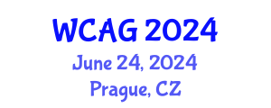 World Congress on Aging and Geriatrics (WCAG) June 24, 2024 - Prague, Czechia