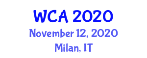 World Congress on ANTIBIOTICS (WCA) November 12, 2020 - Milan, Italy