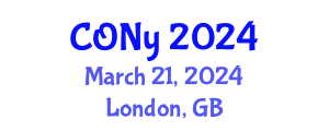 World Congress on Controversies in Neurology (CONy) March 21, 2024 - London, United Kingdom World Congress on Controversies in Neurology (CONy) March 21, 2024 - London, United Kingdom