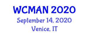 World Congress on Material Science and Nanotechnology (WCMAN) September 14, 2020 - Venice, Italy