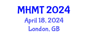 World Congress on Momentum, Heat and Mass Transfer (MHMT) April 18, 2024 - London, United Kingdom