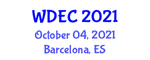 World Diabetes & Endocrinology Conference (WDEC) October 04, 2021 - Barcelona, Spain