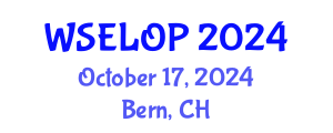 World Summit and Expo on Lasers, Optics & Photonics (WSELOP) October 17, 2024 - Bern, Switzerland