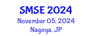 World Symposium on Materials Sciences and Engineering (SMSE) November 05, 2024 - Nagoya, Japan