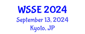 World Symposium on Software Engineering (WSSE) September 13, 2024 - Kyoto, Japan
