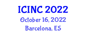 International Conference on Information, Networks and Communications (ICINC) October 16, 2022 - Barcelona, Spain