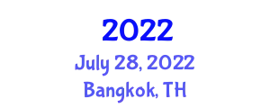 International Conference on Agriculture and Horticulture July 28, 2022 - Bangkok, Thailand