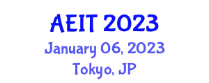 International Conference on Advances in Education and Information Technology (AEIT) January 06, 2023 - Tokyo, Japan