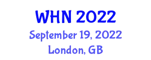 International Conference on Womens Health Care & Nursing (WHN) September 19, 2022 - London, United Kingdom