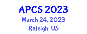 The Asia Pacific Computer Systems Conference (APCS) March 24, 2023 - Raleigh, United States