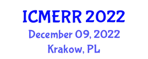 International Conference on Mechanical Engineering and Robotics Research (ICMERR) December 09, 2022 - Krakow, Poland