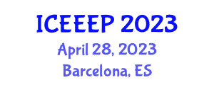 International Conference on Energy Economics and Energy Policy (ICEEEP) April 28, 2023 - Barcelona, Spain