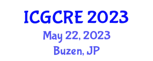 International Conference on Green Chemistry and Renewable Energy May 22, 2023 - Buzen, Japan