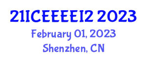 2023 14th International Conference on E-Education, E-Business, E-Management and E-Learning (IC4E 2023) February 01, 2023 - Shenzhen, China
