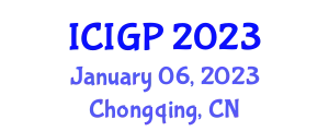International Conference on Image and Graphics Processing (ICIGP) January 06, 2023 - Chongqing, China