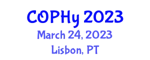 Annual Congress on Controversies in Ophthalmology (COPHy) March 24, 2023 - Lisbon, Portugal