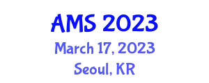 Asia-Pacific Conference on Applied Mathematics and Statistics (AMS) March 17, 2023 - Seoul, Republic of Korea