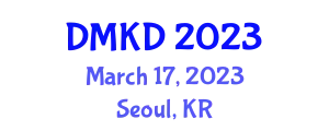 International Conference on Data Mining and Knowledge Discovery (DMKD) March 17, 2023 - Seoul, Republic of Korea