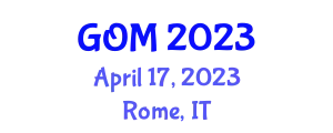 Global Obesity Meeting April 17, 2023 - Rome, Italy