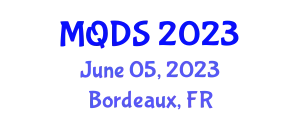 International Congress on Measurement, Quality and Data Science (MQDS) June 05, 2023 - Bordeaux, France