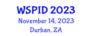 World Congress of The World Society for Pediatric Infectious Diseases (WSPID) November 14, 2023 - Durban, South Africa