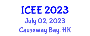International Council on Electrical Engineering Conference (ICEE) July 02, 2023 - Causeway Bay, Hong Kong