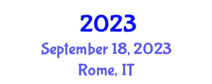 International Conference on Pediatrics and Neonatology September 18, 2023 - Rome, Italy