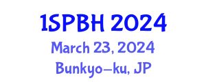 Academic Conference of Safety Psychology and Behavior for Healthcare (1SPBH) March 23, 2024 - Bunkyo-ku, Japan