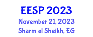 International Conference on Electronic Engineering and Signal Processing (EESP) November 21, 2023 - Sharm el Sheikh, Egypt
