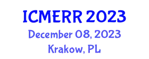 International Conference on Mechanical Engineering and Robotics Research (ICMERR) December 08, 2023 - Krakow, Poland