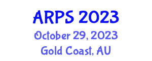 Australasian Radiation Protection Society (ARPS) October 29, 2023 - Gold Coast, Australia