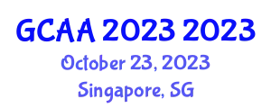 Global Congress on Aesthetics & Anti-Aging (GCAA 2023) October 23, 2023 - Singapore, Singapore