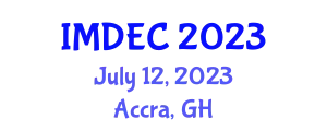 International Maritime Defense Exhibition and Conference (IMDEC) July 12, 2023 - Accra, Ghana