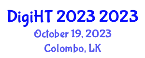The International Conference on Digital Health and Telemedicine (DigiHT 2023) October 19, 2023 - Colombo, Sri Lanka